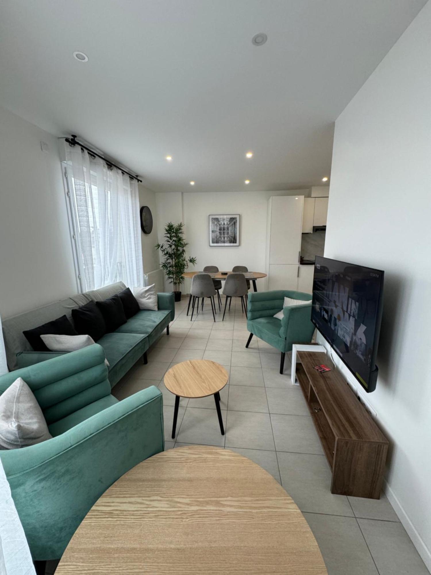 Appartement 2 Chambre Drancy Exterior foto